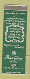 Matchbook Cover - Prince George Hotels Georgetown SC