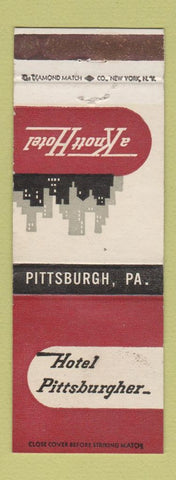 Matchbook Cover - Hotel Pittsburgher Pittsburgh PA Knott