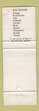 Matchbook Cover - Hotel Mindanao Madrid Spain