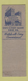 Matchbook Cover - Richford Hotels Buffalo Rochester NY Erie PA