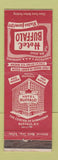 Matchbook Cover - Hotel Buffalo NY
