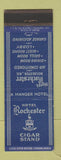 Matchbook Cover - Hotel Rochester NY Cigar Stand