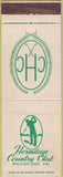 Matchbook Cover - Hermitage Country Club Richmond VA