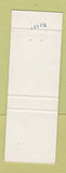 Matchbook Cover - Zum Brauhaus Wilkommen Winnipeg MB Niakwa