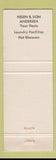 Matchbook Cover - Andersen's Trailer Court Motel Long Beach WA