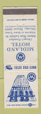 Matchbook Cover - Midland Hotel Chicago IL WEAR