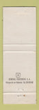 Matchbook Cover - Hotel Mindoro Castellon Spain Moyano