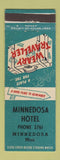 Matchbook Cover - Minnedosa Hotel MB