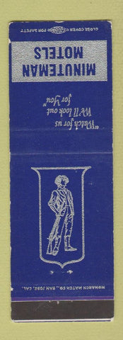 Matchbook Cover - Mineuteman Motels
