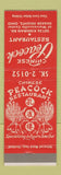 Matchbook Cover - Chinese Peacock Restaurant Shaker Heights OH