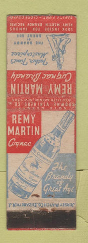 Matchbook Cover - Remy Martin Cognac Brandy WORN