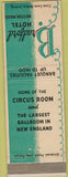Matchbook Cover - Bradford Hotel Boston MA
