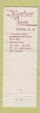 Matchbook Cover - Exeter Inn NH DD Bean WEAR