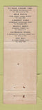 Matchbook Cover - Nicholsons Taverns UK England