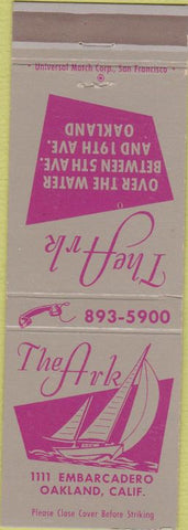 Matchbook Cover - The Ark Oakland CA