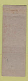 Matchbook Cover - New York Port of Embarkation Army Transport New York City