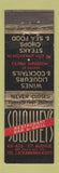Matchbook Cover - Solowey's Restaurant New York City WEAR
