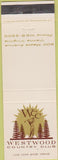 Matchbook Cover - Westwood Country Club Vienna VA