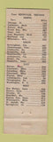 Matchbook Cover - Hoosier Court Motel Rockville IN