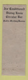 Matchbook Cover - Hotel Bolton Harrisburg PA WEAR
