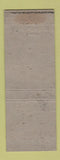 Matchbook Cover - Thomas Jefferson Tea Room Reading PA WEAR