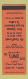 Matchbook Cover - Alamo Hotel Austin TX