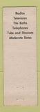 Matchbook Cover - Town and Country Motel Warren OH