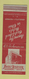 Matchbook Cover - Hotel Warren Warren OH