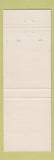 Matchbook Cover - Anthony House Washington DC