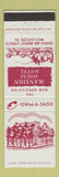 Matchbook Cover - Mansion House Hotel West Chester PA