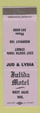 Matchbook Cover - Julida Motel West Allis WI