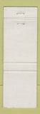 Matchbook Cover - Warren's Motel Restaurant Pleasant Hill NC