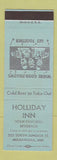 Matchbook Cover - Holliday Inn Mishawaka IN SAMPLE