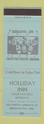 Matchbook Cover - Holliday Inn Mishawaka IN SAMPLE