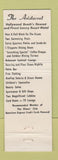 Matchbook Cover - Aristocrat Resort Motel Hollywood Beach FL
