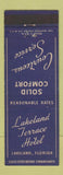 Matchbook Cover - Lakeland Terrace Hotel Lakeland FL