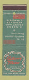 Matchbook Cover - Gateway Plaza Pittsburgh PA restaurant