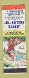 Matchbook Cover - Jerry's Phillips 66 oil gas East Moline IL hillbilly