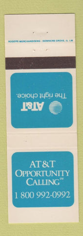 Matchbook Cover - AT&T Telephone  WEAR