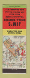 Matchbook Cover - Jim's Shell oil gas Des Plaines IL hillbilly