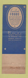 Matchbook Cover - Bernards Inn Bernardsville NJ