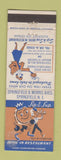 Matchbook Cover - Sip & Sup Drive In Restaurant Springfield NJ STAINED