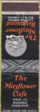 Matchbook Cover - Mayflower Cafe Hyannis Dennisport MA WORN