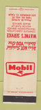 Matchbook Cover - Mobil oil gas Wayne's Los Angeles CA