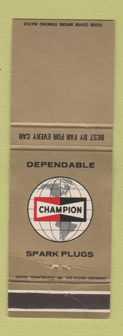 Matchbook Cover - Champion Spark Plugs