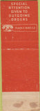 Matchbook Cover - Linds Spa New York City Restaurant