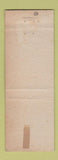 Matchbook Cover - White Trellis Motel North Conway NH BLACK WEAR