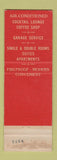 Matchbook Cover - Hotel Mount Royal Baltimore MD