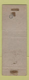 Matchbook Cover - Texaco oil gas Floyd Leslie Coeur D'Alene ID WORN