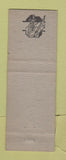 Matchbook Cover - Allan Ward Sawdust and Shavings Lexington MA hillbilly